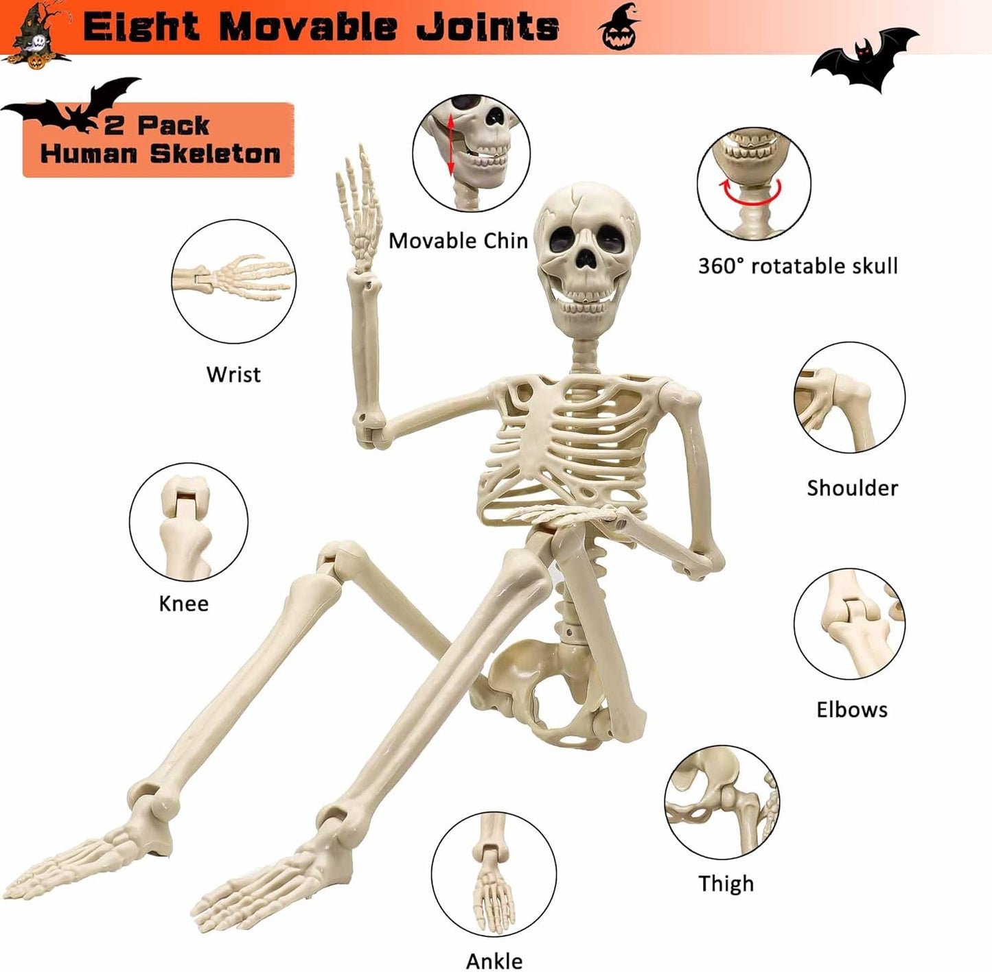 Spooky Flexi-Skeleton Duo™