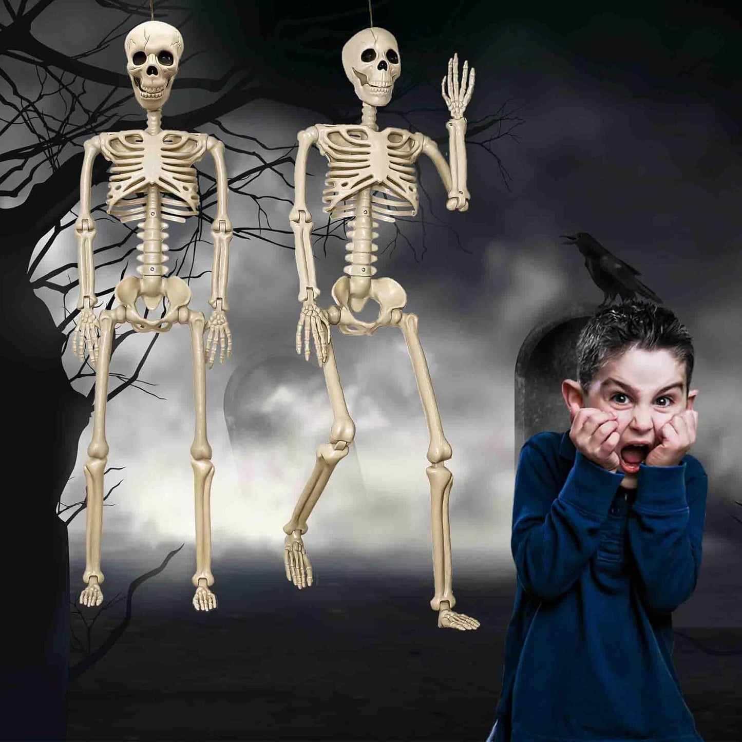 Spooky Flexi-Skeleton Duo™