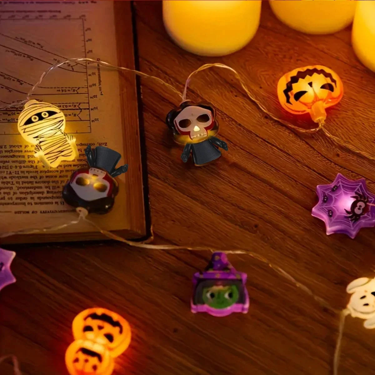 Spooktacular LED Halloween String Lights