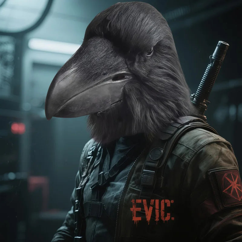 Majestic Crow Mask