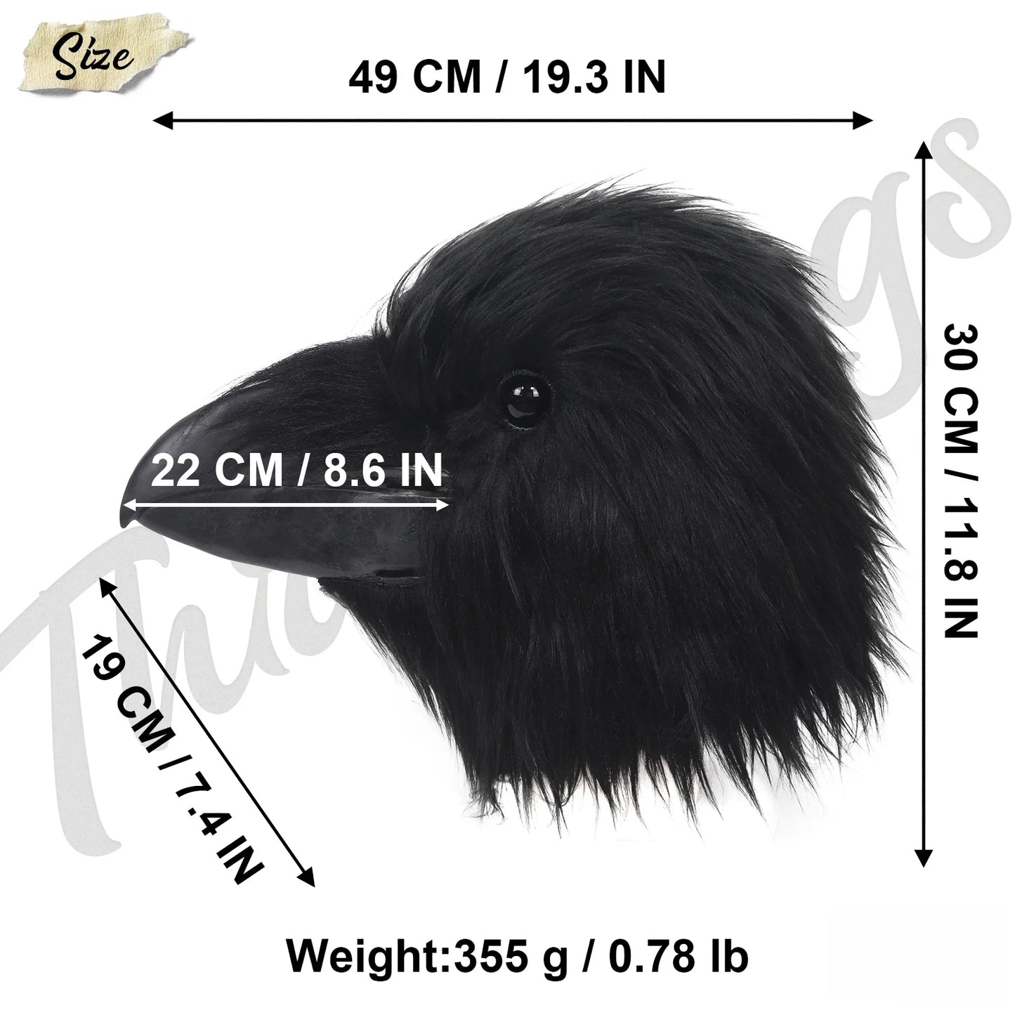 Majestic Crow Mask