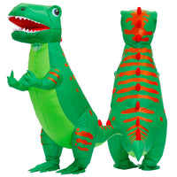 Vibrant Blue T-Rex Inflatable Costume™