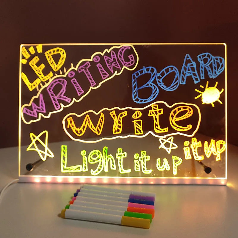 Creative Glow Message Board
