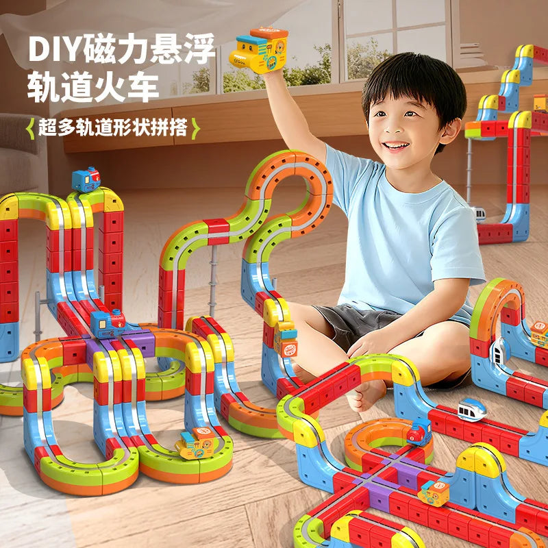 Magnetic Adventure Train Set