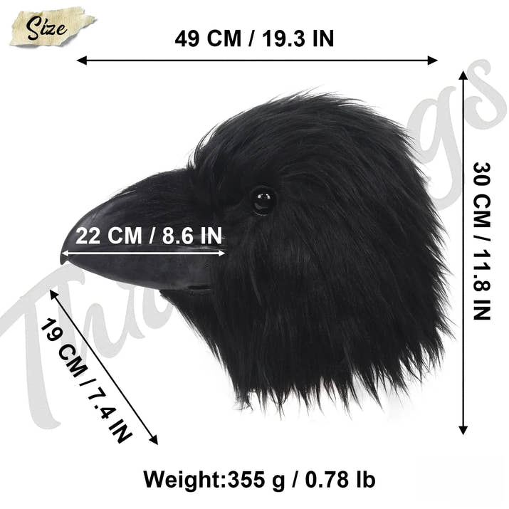 Majestic Crow Mask