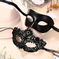 Elegant Lace Couples Masquerade Masks™