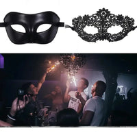 Elegant Lace Couples Masquerade Masks™